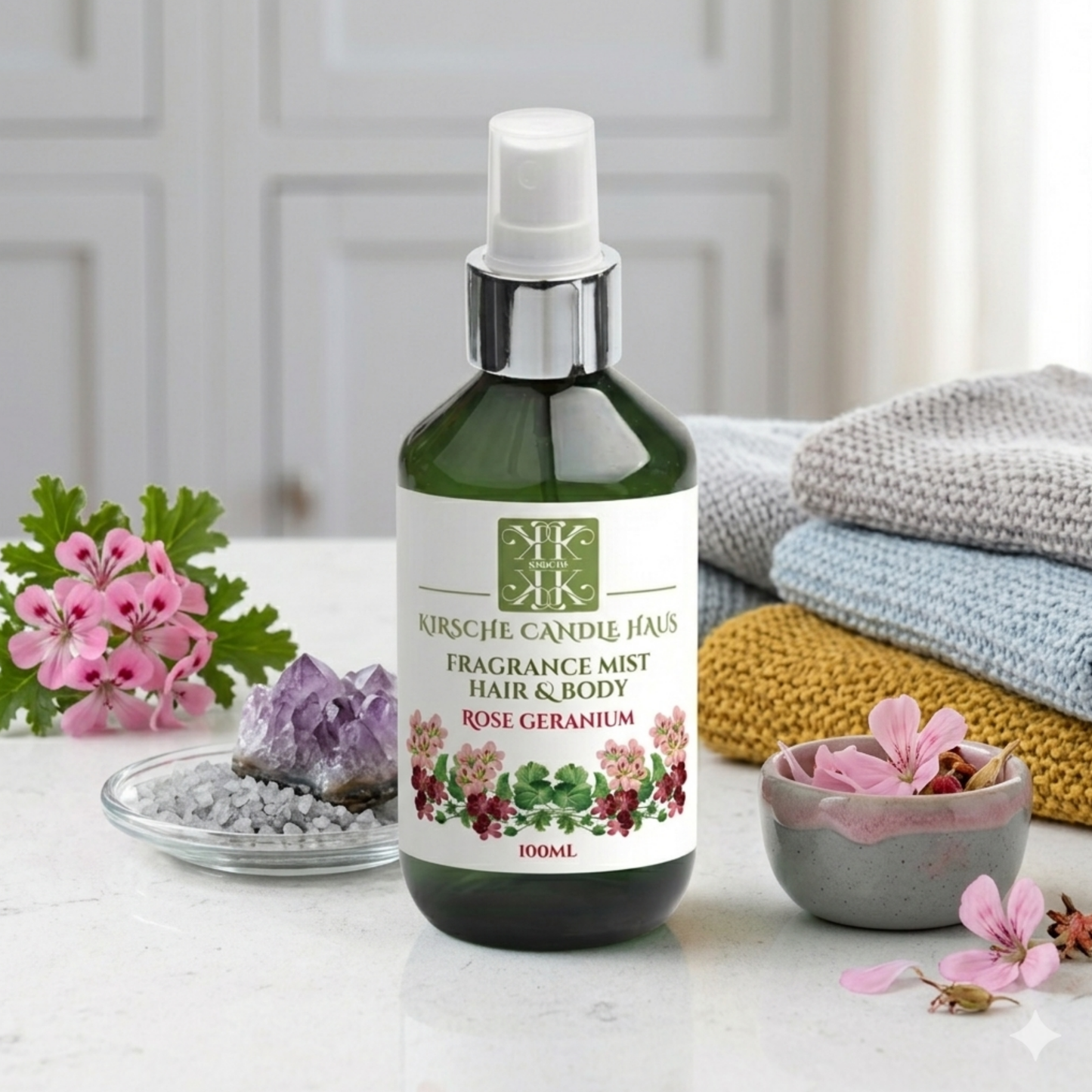 Hair & Body Mist Rose Geranium