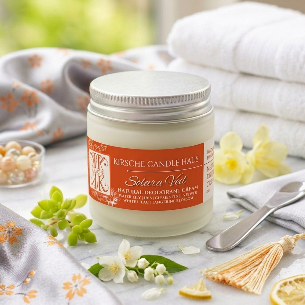 Natural Deodorant Cream