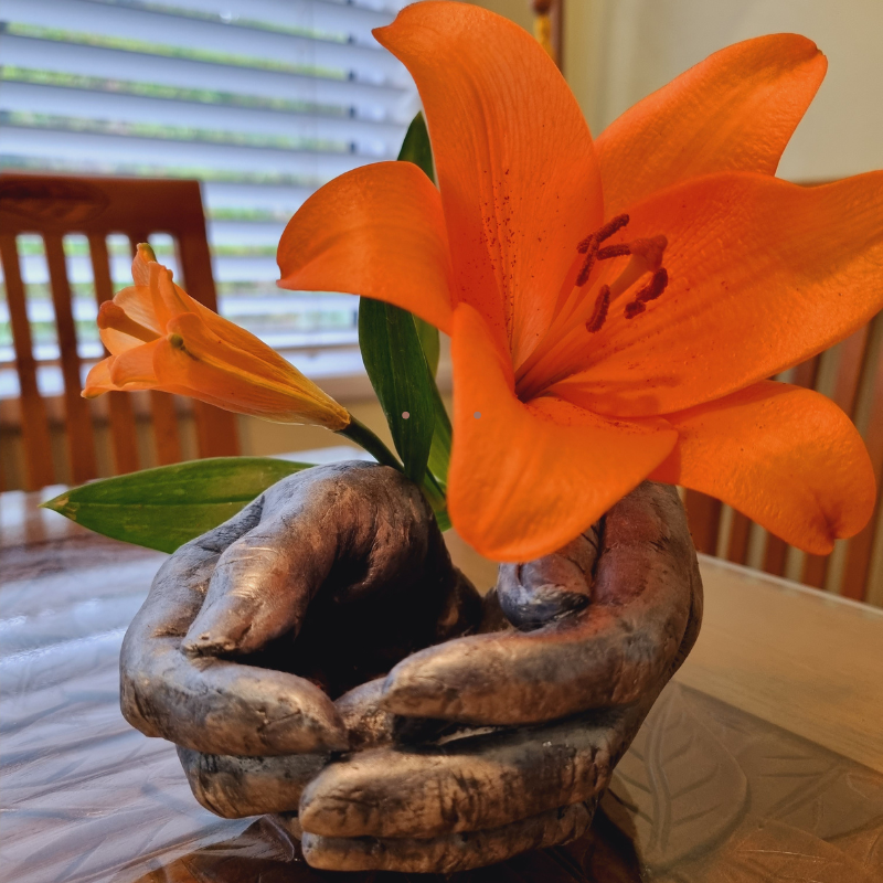 Handcast Custom Candle Holder